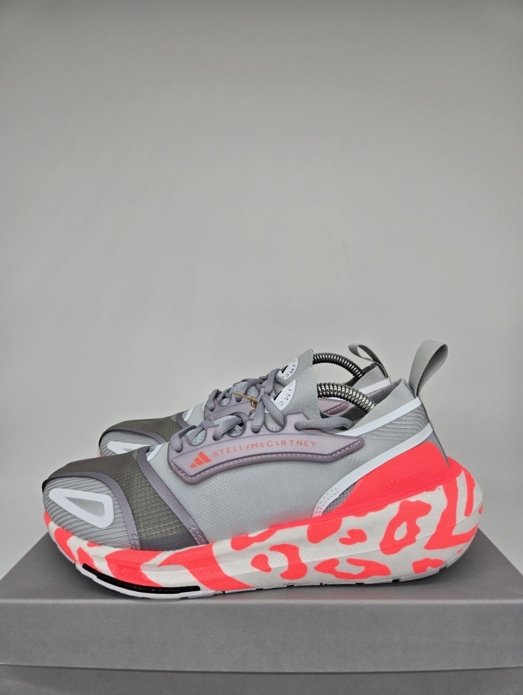 Adidas Women's Ultra Boost 23 By Stella Mccartney Clear Onix White Shoes Size 9